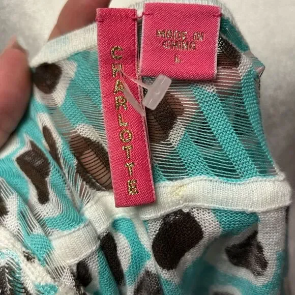 Charlotte Tarantola abstract dotted cardigan - Picture 10 of 10